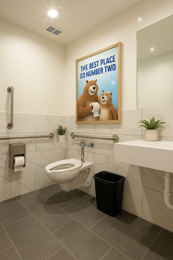 The Cleanest Restrooms on the Road. Period.